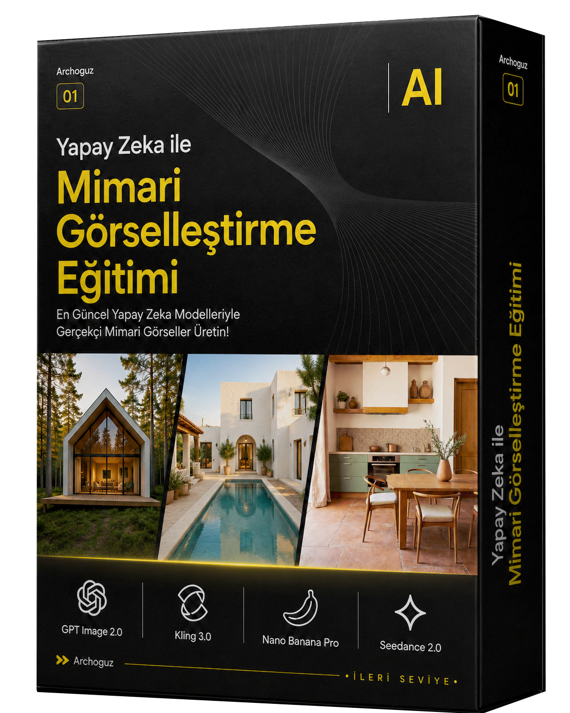 Yapay Zekâ ile Mimari Görselleştirme Eğitimi kapağı