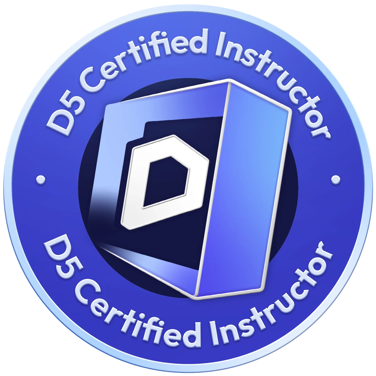 D5 Certified Instructor rozeti