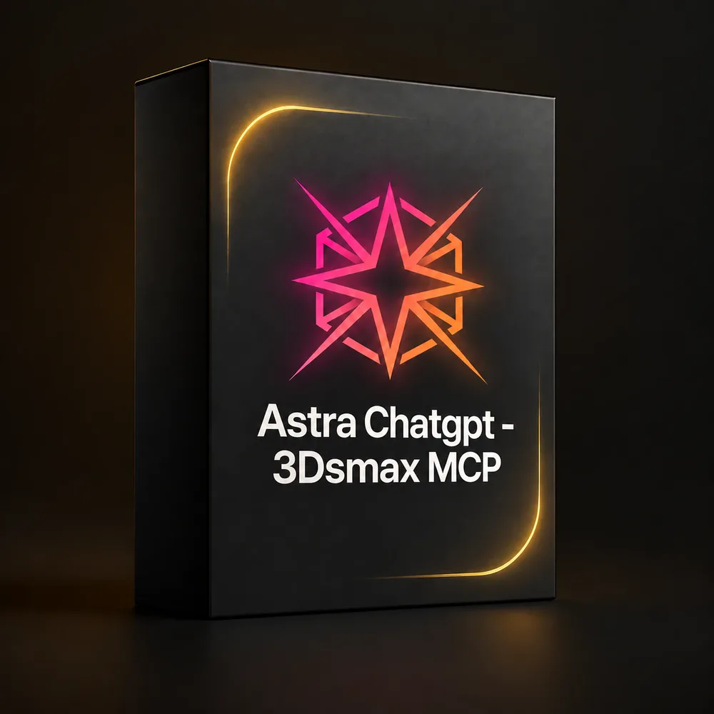 GPT 6 Astra – 3ds Max MCP eklentisi
